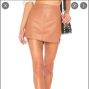 Karina Grimaldi leather skirt size medium
